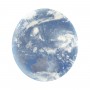 3085/EL PALE SN 015 Светильник пластик/белый/синий LED 72Вт с ДУ 3000-6000К D480 IP43 пульт ДУ SPACE