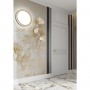 3054/DL PALE SN 034 Светильник пластик/белый/золотистый LED 48Вт 3000-6000К D395 IP43 пульт ДУ SHINY