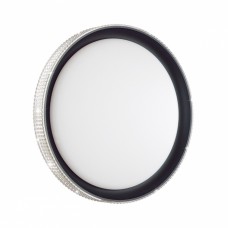 3049/EL PALE SN 035 Светильник пластик/белый/черный LED 72Вт 3000-6000К D490 IP43 пульт ДУ SHINY