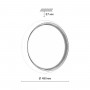 7650/EL PALE SN Светильник пластик/белый/золотой LED 70Вт 3000-6000К D480 IP43 пульт ДУ TOFIQ WHITE