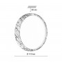 7638/DL COLOR SN Светильник пластик/бел. мрамор LED 48Вт 4000K D410 IP43 MRAMO WHITE