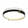 7647/CL PALE SN Светильник пластик/белый/черный/золотой LED 30Вт 4000К D340 IP43 OLIDI BLACK