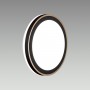 7620/DL PALE SN 046 Светильник пластик/белый/черный/медный LED 48Вт c ДУ 3000-4200-6300К D390 IP43 пульт ДУ AKUNA