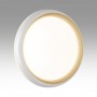 7650/EL PALE SN Светильник пластик/белый/золотой LED 70Вт 3000-6000К D480 IP43 пульт ДУ TOFIQ WHITE