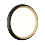 7651/DL PALE SN Светильник пластик/черный/золотой LED 48Вт 4000К D380 IP43 TOFIQ BLACK