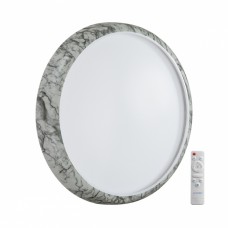 7638/EL COLOR SN Светильник пластик/бел. мрамор LED 70Вт 3000-6000K D510 IP43 пульт ДУ MRAMO WHITE