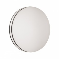 3056/DL COLOR SN 017 Светильник пластик/белый/черный LED 48Вт 3000-6500К D390 IP43 пульт ДУ/RGB/LampSmart LOBIO RGB