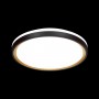 3045/EL PALE SN 029 Светильник пластик/белый/черно-золотой LED 72Вт 3000-6000К D495 IP43 пульт ДУ KLAPA