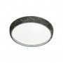7639/DL COLOR SN Светильник пластик/черн. мрамор LED 48Вт 4000K D410 IP43 MRAMO BLACK
