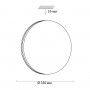 3015/CL MINI SN 046 Светильник пластик/белый/под дерево LED 30Вт 4000K D330 IP43 SMALLI