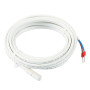 Терморегулятор Wi-Fi (механизм), STEKKER, 250В, 3500Вт, серия Эмили, RSW00-5119-05, черный уголь, soft touch
