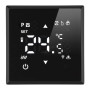 Терморегулятор Wi-Fi (механизм), STEKKER, 250В, 3500Вт, серия Эмили, RSW00-5119-05, черный уголь, soft touch