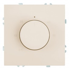 Терморегулятор механический (механизм), STEKKER, 230В, 3500Вт, серия Эмили, RSW00-5120-08, кашемир, soft touch
