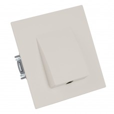 Кабельный вывод (механизм), STEKKER, серия Мия, RST00-3119-08, пудровый жемчуг