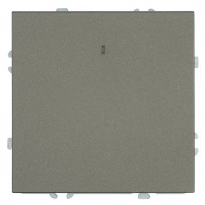 Выключатель 1-клавишный c индикатором (механизм), STEKKER, 250В, 10А, серия Эмили, RSW10-5101-09, антрацит, soft touch