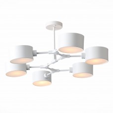 SLE183502-06 Люстра потолочная Белый/Белый E14 6*60W