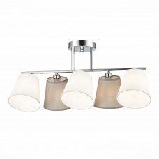 SLE300402-05 Люстра потолочная Хром/Белый, Серый E14 5*40W