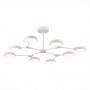 SLE6003-502-08 Светильник потолочный Белый/Белый LED 8*10W
