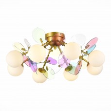 SLE2502-202-08 Люстра потолочная Золотистый/Разноцветный G9 8*5W