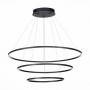 ST605.403.114 Cветильник подвесной SMART ST-Luce Черный/Белый LED 1*114W 2800-6500K