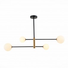 SLE220103-04 Светильник подвесной Черный, Бронза/Белый G9 4*5W