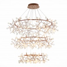 SL379.203.486 Люстра подвесная ST-Luce Медный/Белый LED 486*0,5W 3500K (из 3-х коробок)