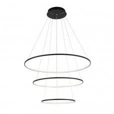 SL904.403.03 Люстра подвесная ST-Luce Черный/Белый LED 3*16,6W 4000K