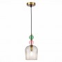 SL2000.223.01 Подвес ST-Luce Золотистый/Розовый E14 1*40W