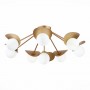SLE220502-08 Люстра потолочная Золотистый/Белый G9 8*5W