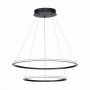 ST604.443.56 Светильник подвесной ST-Luce Черный/Белый LED 1*56W 4000K