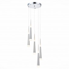 SLE200113-05 Светильник подвесной Хром/Хром, Белый LED 5*7W 4000K