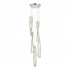 SL6205.103.05 Светильник подвесной ST-Luce Хром/Прозрачный LED 1*55W 3000K SL6205.103.05 Светильник подвесной ST-Luce Хром/Прозрачный LED 1*55W 3000K