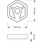 Светодиодный (LED) модуль M Smartbuy 85W 4000K (SBL-M-85W-40K)