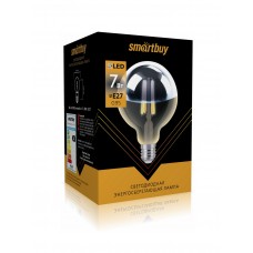 Светодиодная (LED) Лампа ART Smartbuy-G95Хром-7W/3000/E27