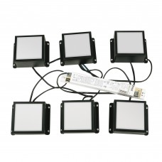 Панель светодиодная ULP-1010 42W-4000К IP40 GRILYATO OPAL BLACK KIT06