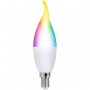 Умная светодиодная лампа LED-CW37-5W-RGBW-E14-230V-WF-FR PLS80WH