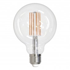 Лампа серии GLOBE LED-G125-15W/3000K/E27/CL PLS02WH TM Uniel
