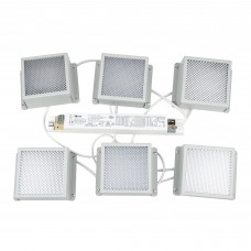 Панель светодиодная Uniel ULP-0808 42W-4000К IP40 GRILYATO WHITE KIT06