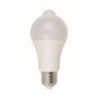Лампа с датчикoм движения LED-A60-12W/4000K/E27/PS+MS PLS10WH Uniel