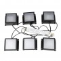 Панель светодиодная ULP-1010 42W-4000К IP40 GRILYATO BLACK KIT06