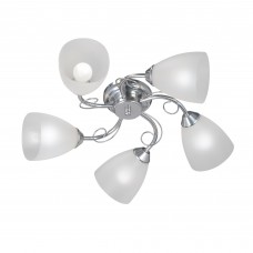 Люстра V3886-9/5PL, 5хЕ14 макс. 40Вт, плафон ПП