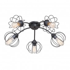 Люстра V4551-1/5PL, 5хЕ27 макс. 60Вт, VITALUCE