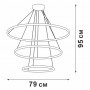 Светодиодный светильник V04614-13/3S, ED 115Вт, 3000K, 6570m