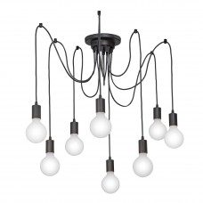 Люстра V4238-1/8PL, 8хЕ27 макс. 60Вт, VITALUCE