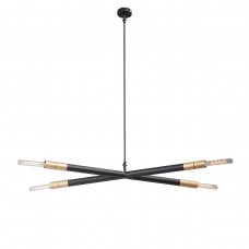 Люстра V4548-1/4PL, 4хЕ27 макс. 60Вт, VITALUCE